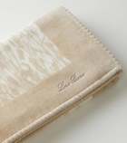 Loro Piana Campo Di Lino printed cotton beach towel