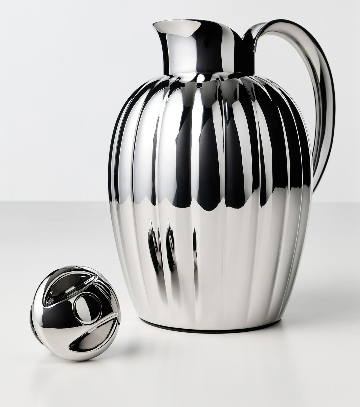 Georg Jensen Bernadotte stainless steel jug by Sigvard Bernadotte