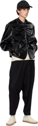 ADER error Black Product. 21 Faux-Leather Jacket