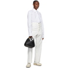 Rika Studios White Ulrika High Waisted Pants