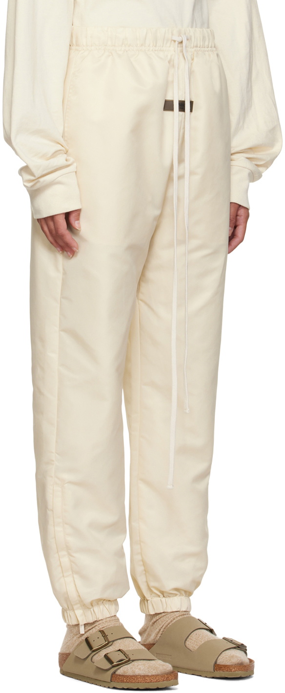 Essentials Off-White Drawstring Track Pants