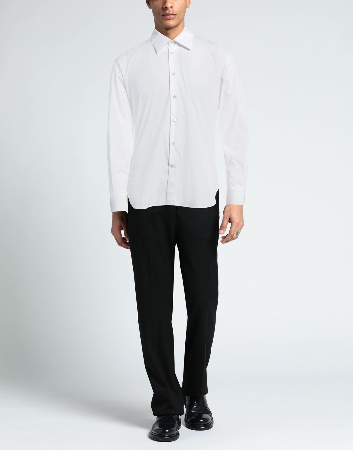 Mcqueen Mens Shirt in White