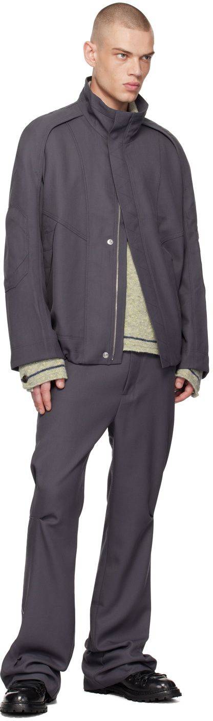Kiko Kostadinov Gray Jacklight Parka Kiko Kostadinov