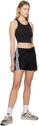 adidas Originals Black Striped Shorts