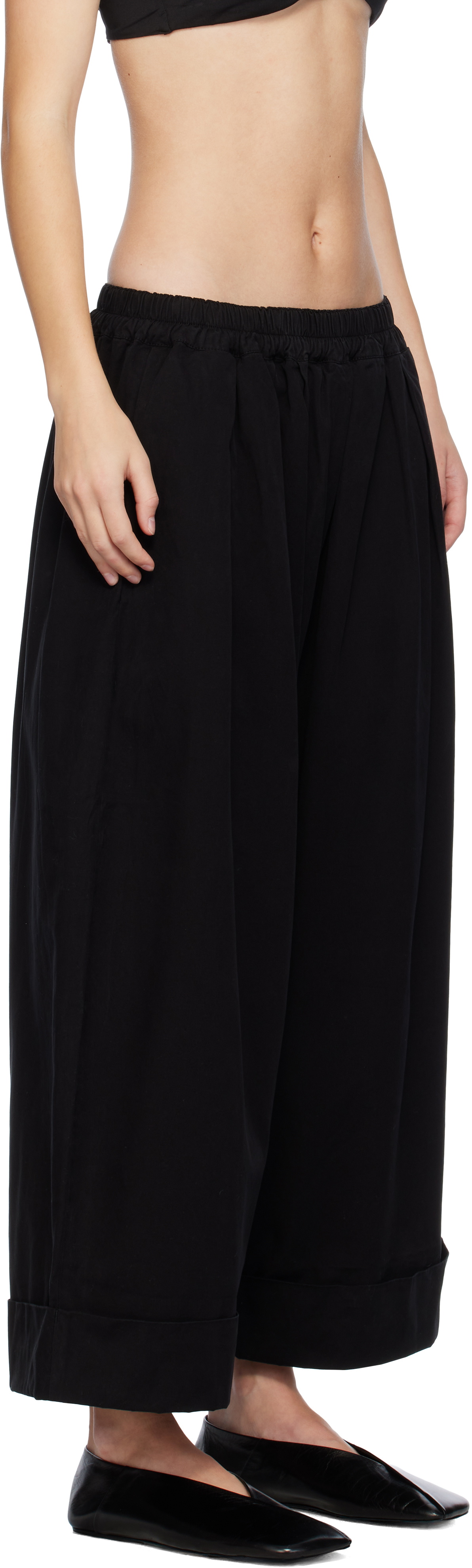 Toogood Black 'The Baker' Trousers