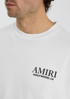 Amiri Bones Logo Cotton T-shirt White