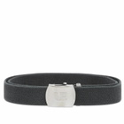 Uniform Experiment Men's Fade Logo Belt in Black 