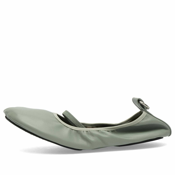 Photo: ALOHAS Women's Naira Leather Ballet Flats in Green