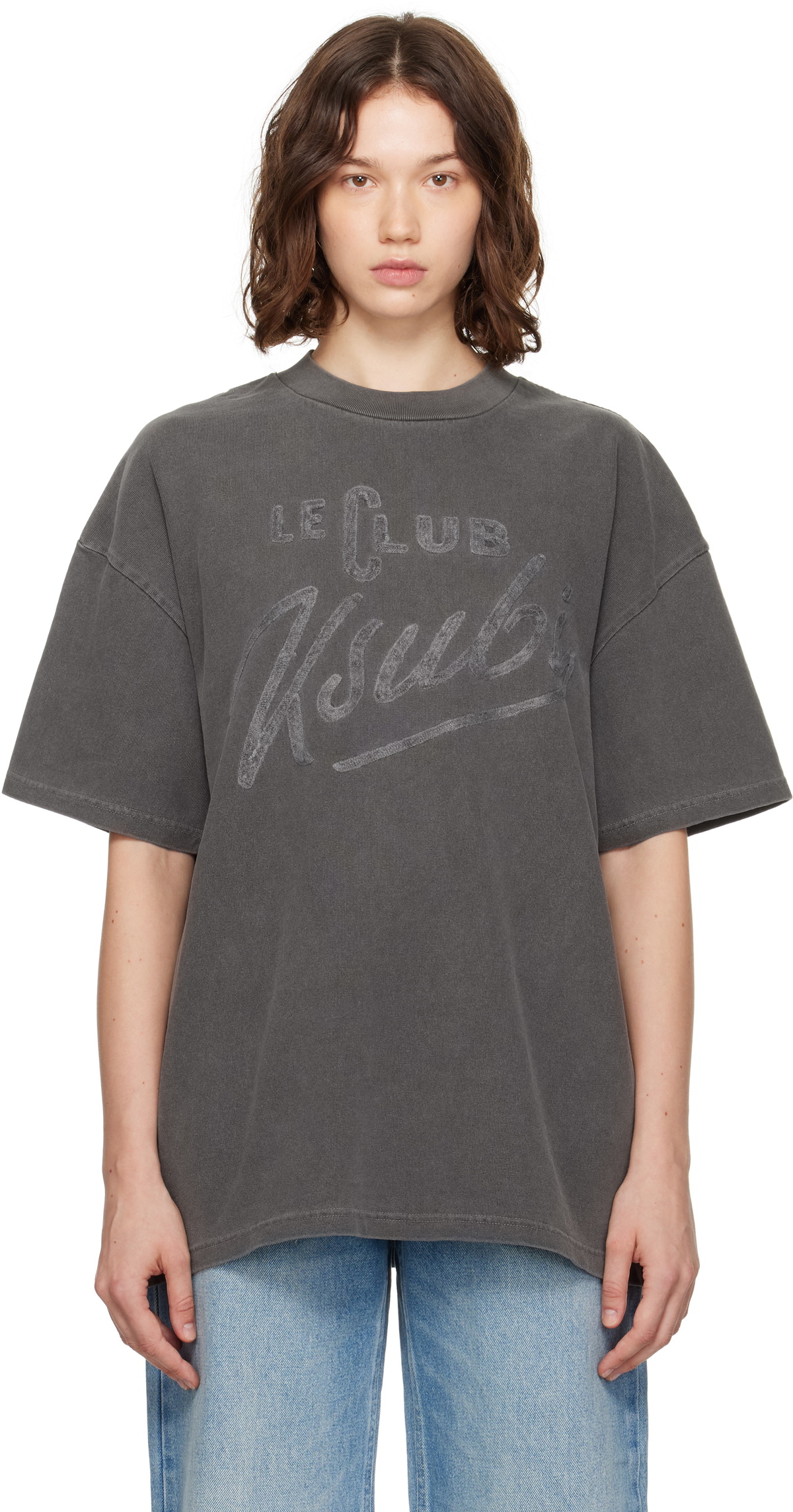 Ksubi Gray 'Le Club' Boyfriend S/S T-shirt