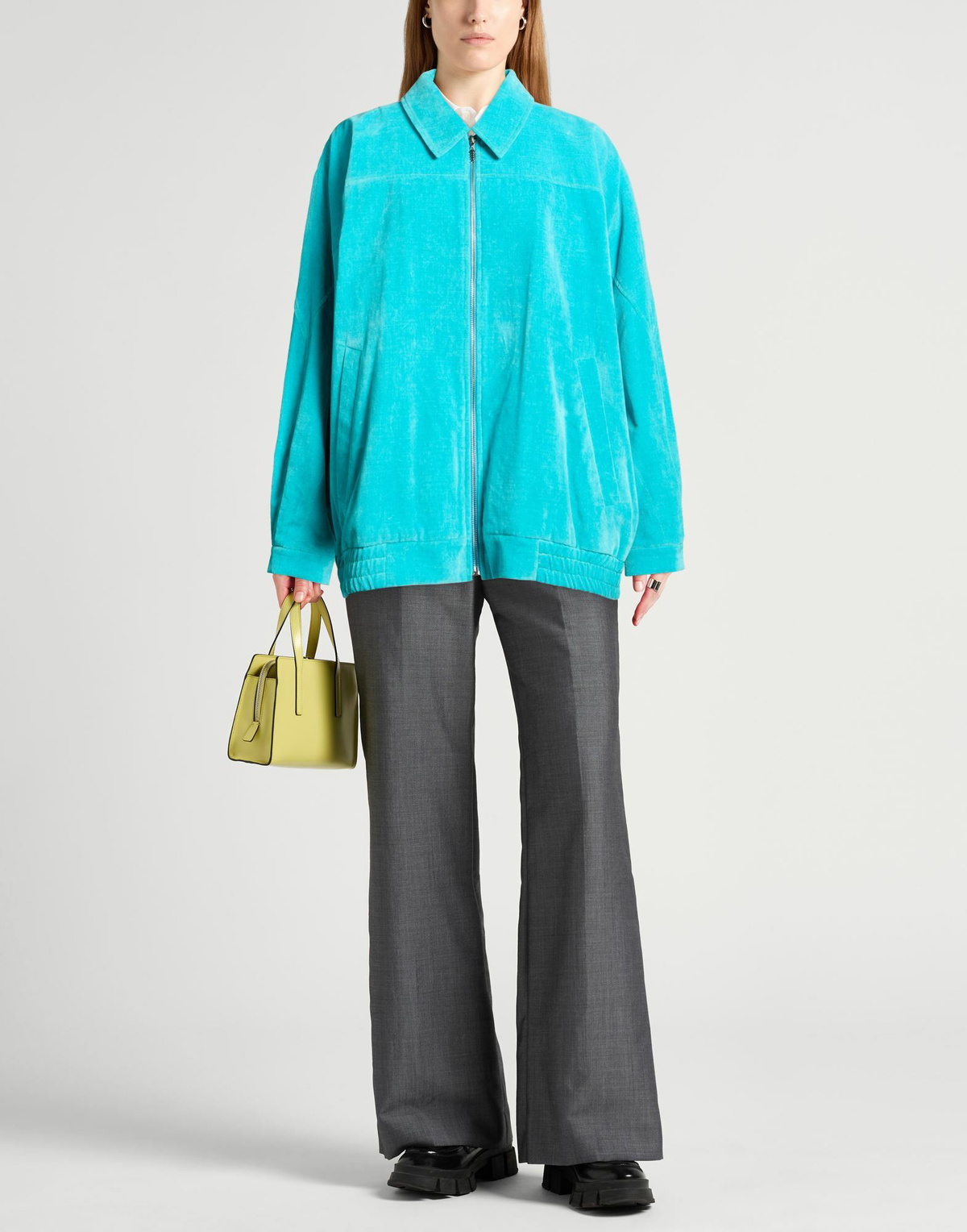The Elder Statesman Womens Jacket Turquoise