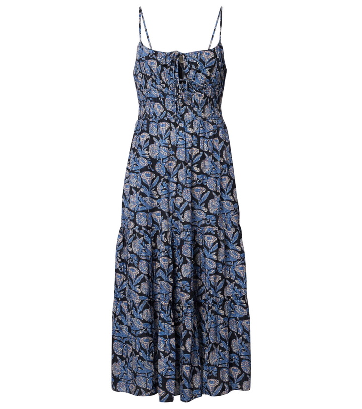 Photo: Ulla Johnson Aydin floral cotton-blend midi dress