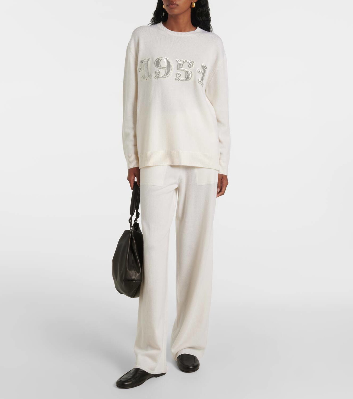 Max Mara Rino wool and cashmere sweatpants