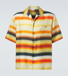 Loewe Paula's Ibiza striped cotton-blend shirt