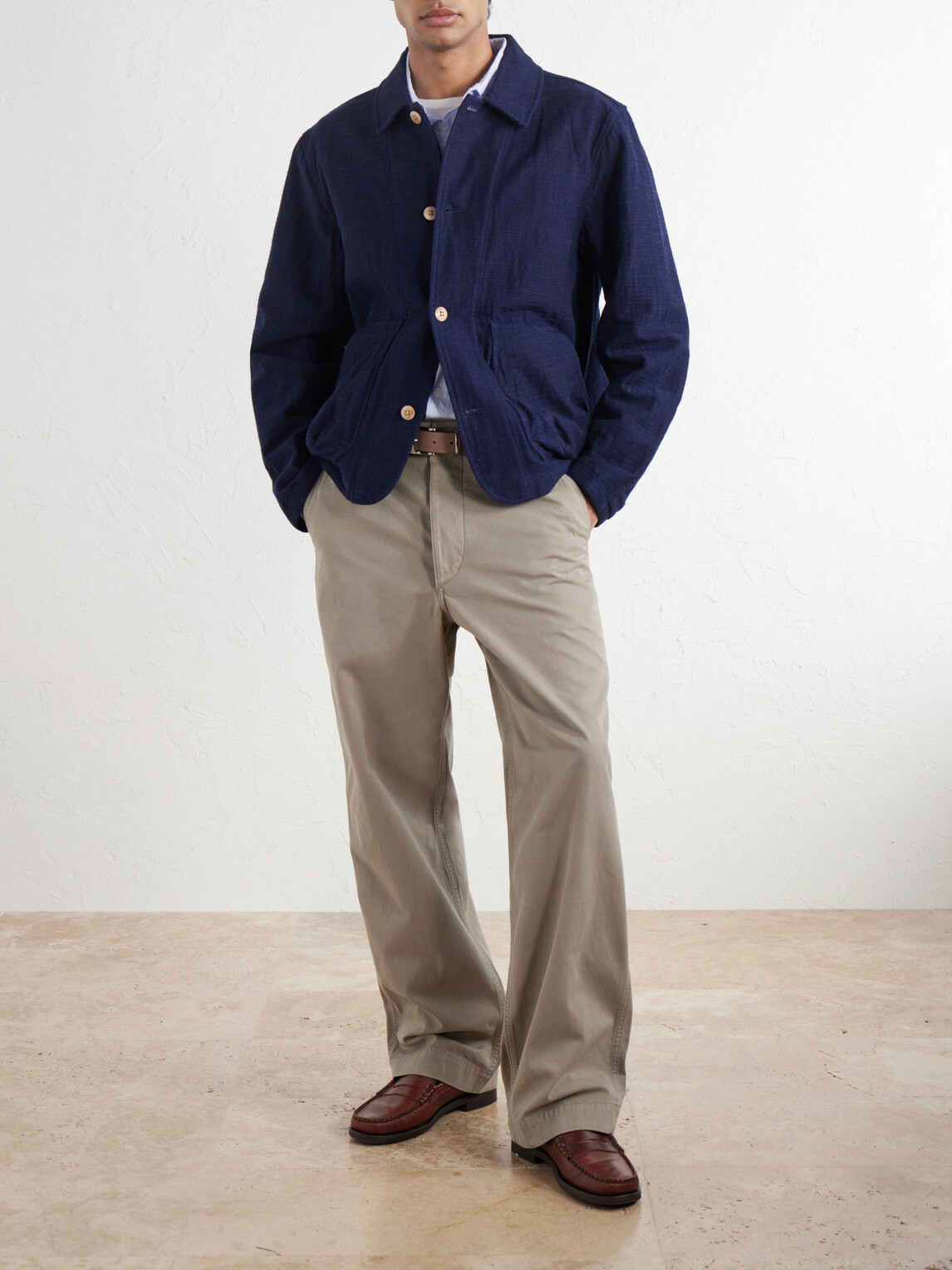 Folk - Prism Cotton Jacket - Blue