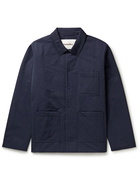 Nanushka - Kasen Padded Cotton-Blend Twill Shirt Jacket - Blue