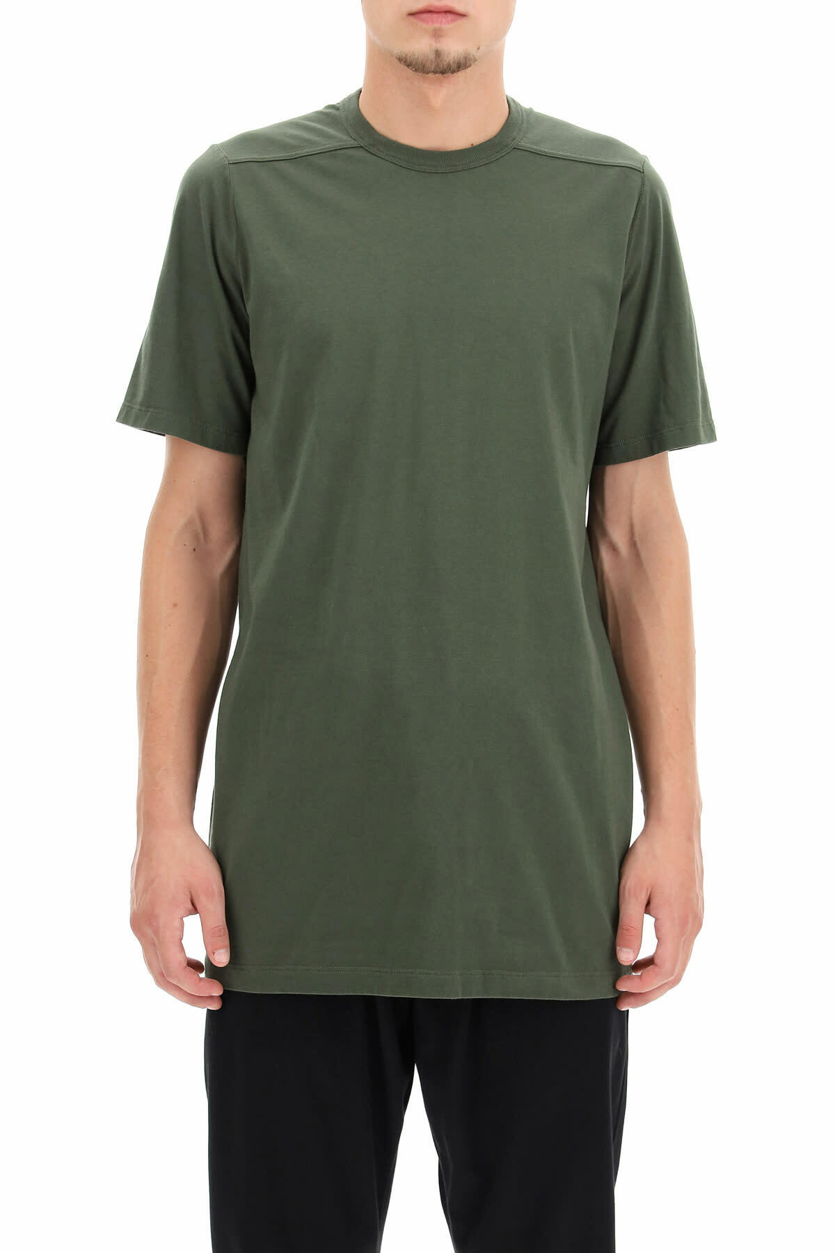 【関税&送料込み】Rick Owens 'Brad' Green Crewneck T-Shirt Rick Owens Gethsemane Level T T-shirt Rick Owens