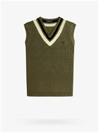 Fred Perry   Vest Green   Mens