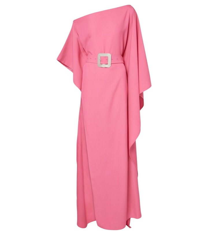 Photo: Taller Marmo Taylor belted crêpe cady kaftan