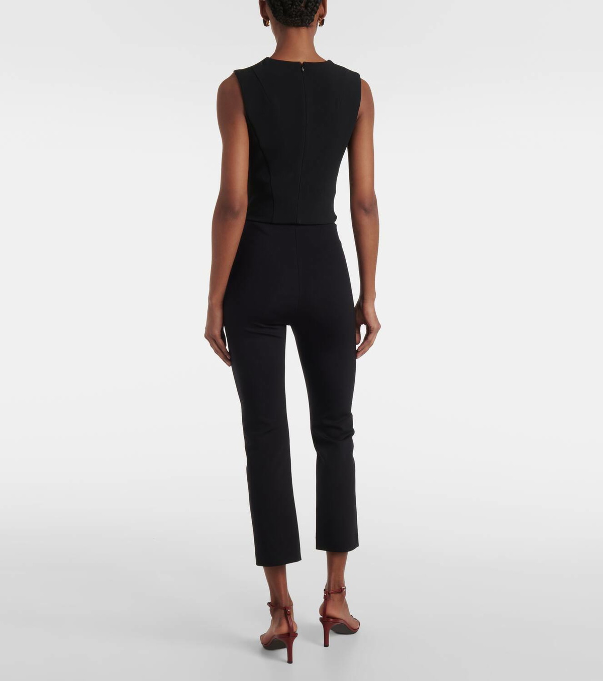 Fforme Shim cropped jersey slim pants