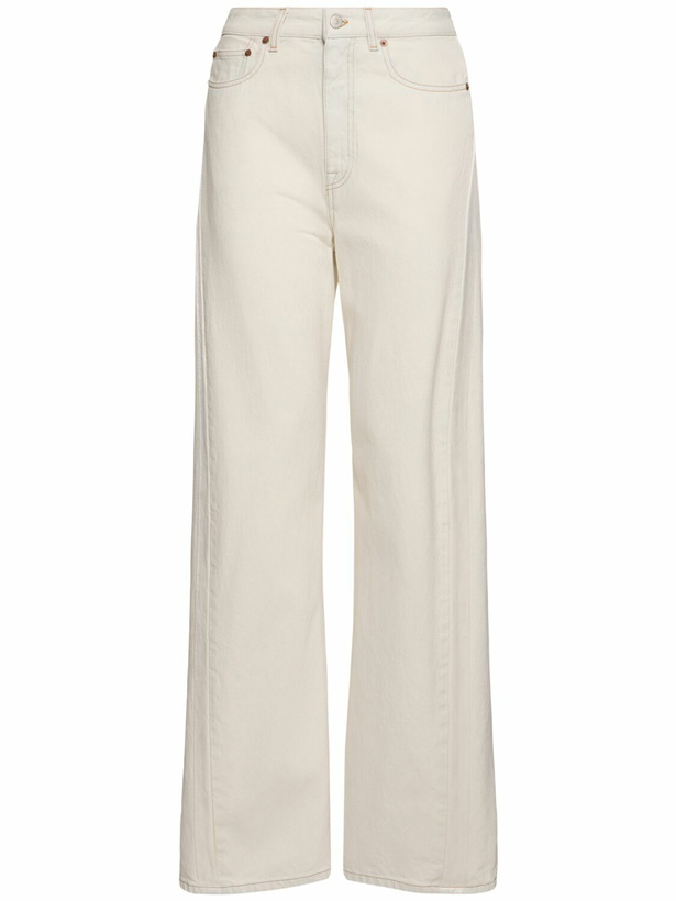 Photo: MM6 MAISON MARGIELA Mid Rise Straight Jeans