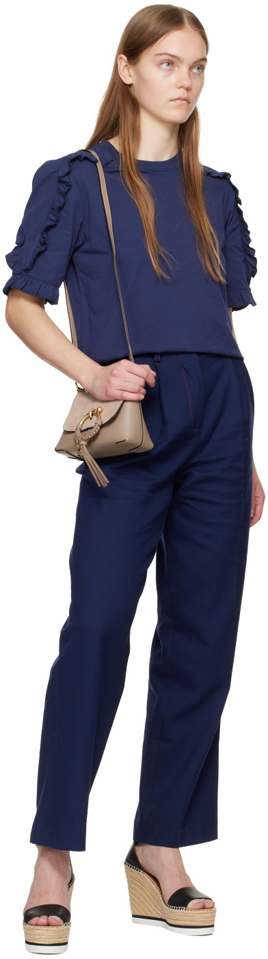 JOAN ジョアン/ MINI CROSSBODY 　ミニクロスボディバッグ See by Chloé Taupe Joan Mini Crossbody Bag See by Chloe