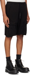 11 by Boris Bidjan Saberi Black P40 Shorts