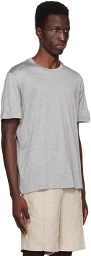 Brioni Gray Crewneck T-Shirt
