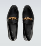 Versace - Medusa Chain leather loafers