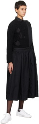 Black Comme des Garçons Black Distressed Sweater