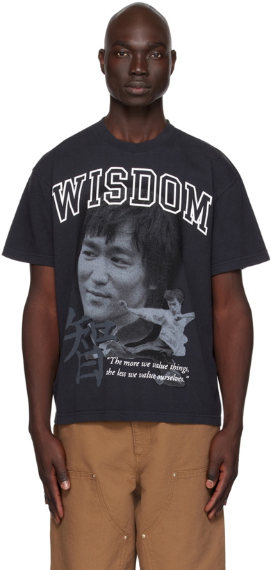 Photo: Awake NY Black 'Wisdom' T-Shirt