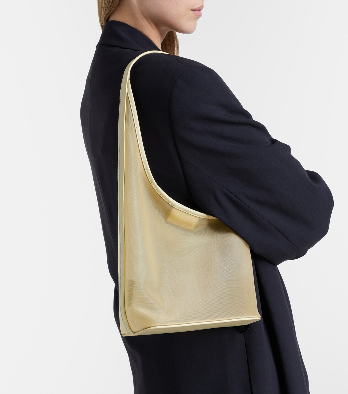 Aesther Ekme Demi Lune Medium mesh shoulder bag