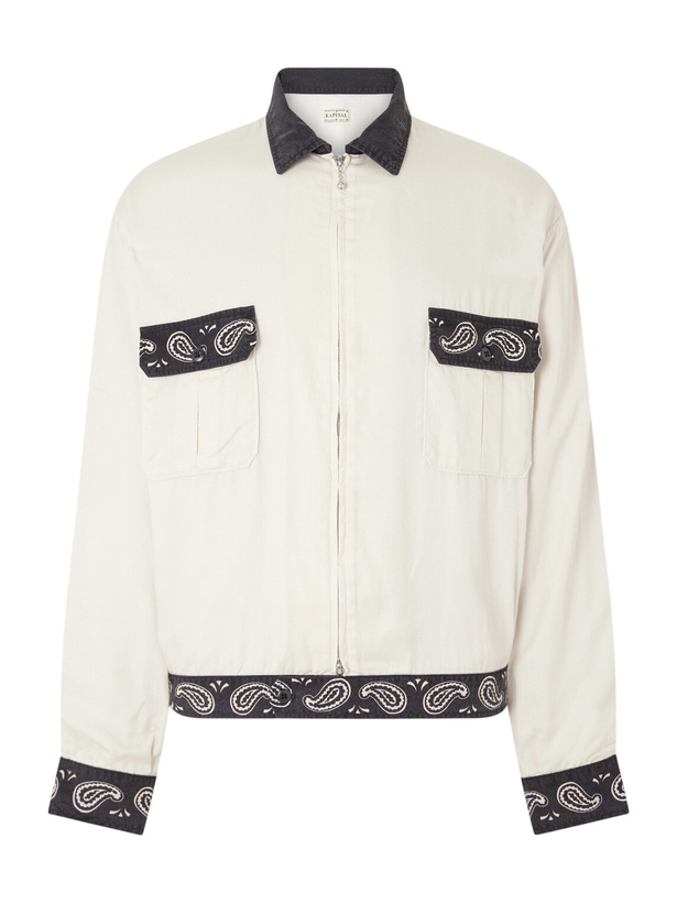 Photo: KAPITAL - Rayon Twill jacket - Neutrals