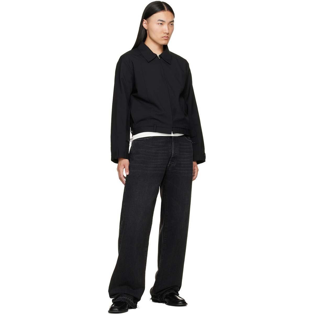 HODAKOVA Black Harrington Jacket