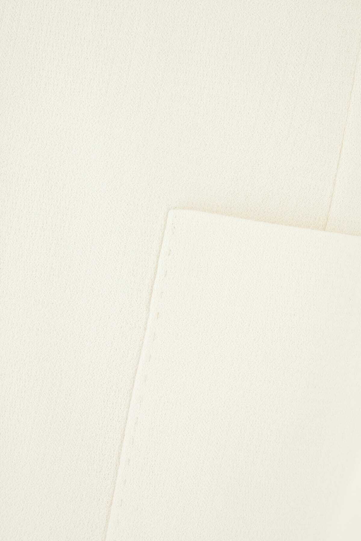 Circolo 1901 Ivory Cotton Blazer