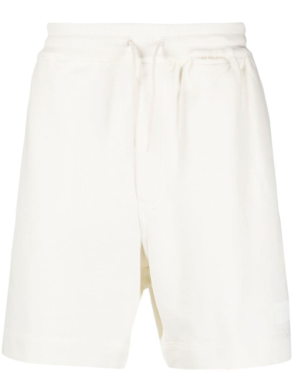 Y-3 Khaki Canvas Workwear Shorts Y-3