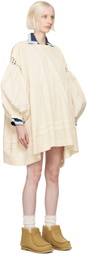 Story mfg. Off-White Mon Minidress