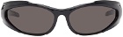 Balenciaga Black Reverse Xpander Sunglasses