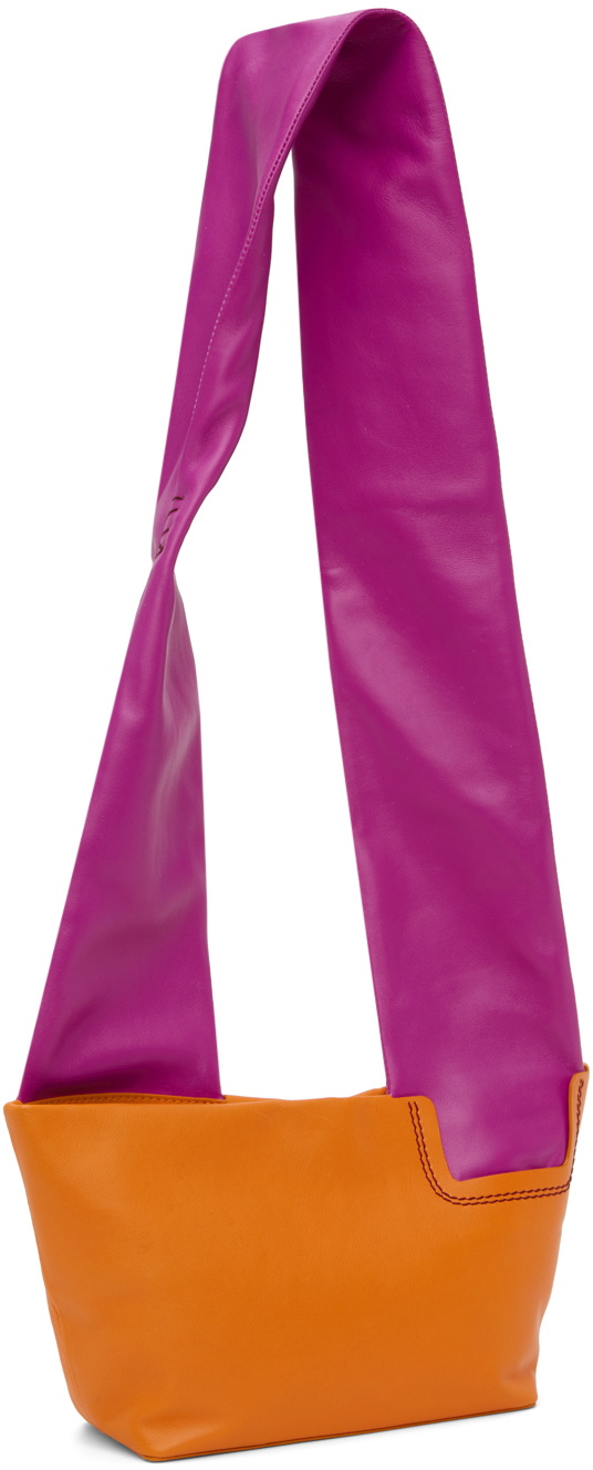Edward Cuming Orange & Pink Belmonte Bag
