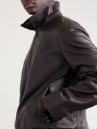 Brunello Cucinelli - Leather Jacket - Brown