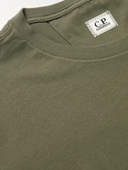 C.P. Company - Logo-Print Cotton-Jersey T-Shirt - Green