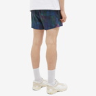 Acne Studios Men's Wigel Cloud Face Swim Short in Emerald Green