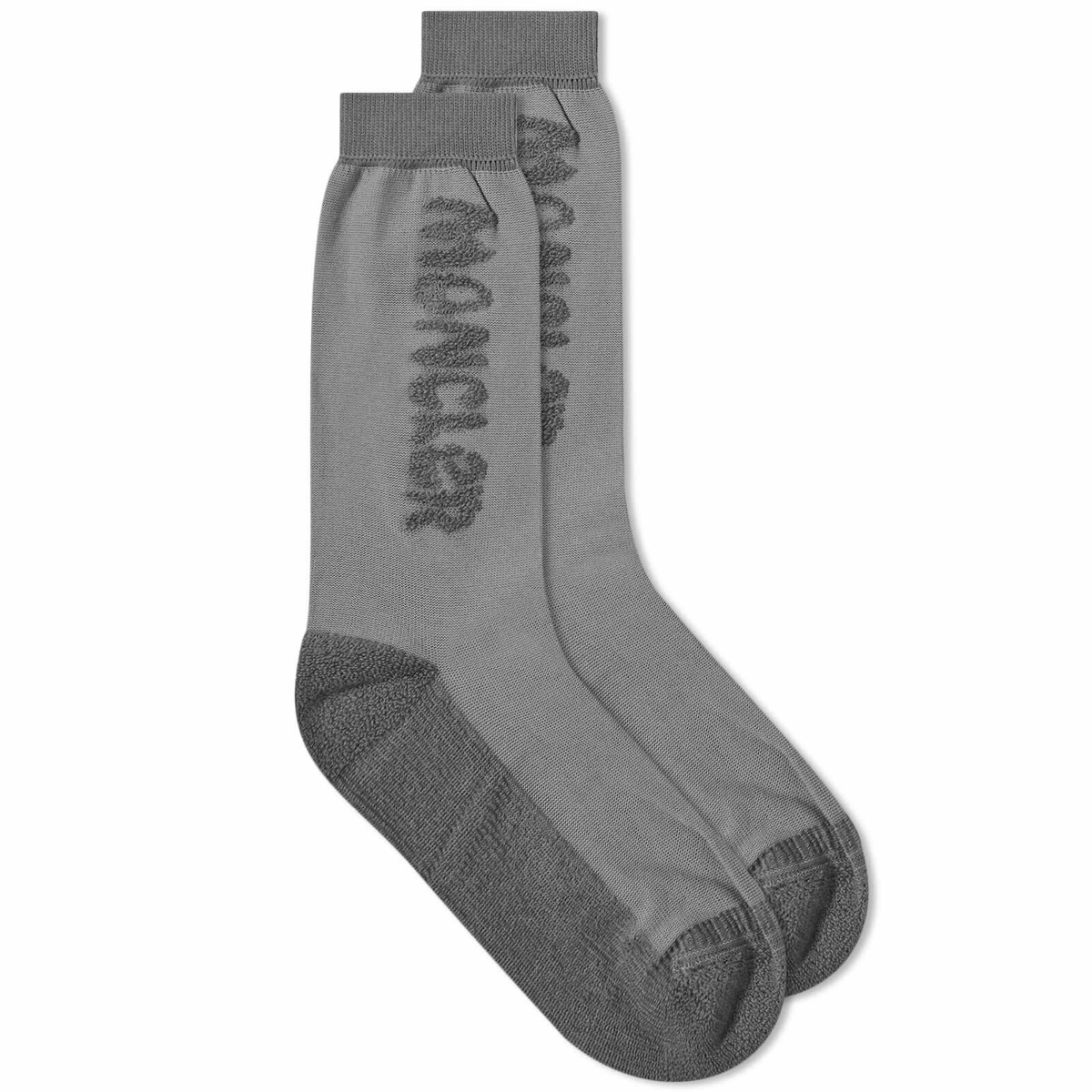 Moncler Genius x Salehe Bembury Socks in Grey Moncler