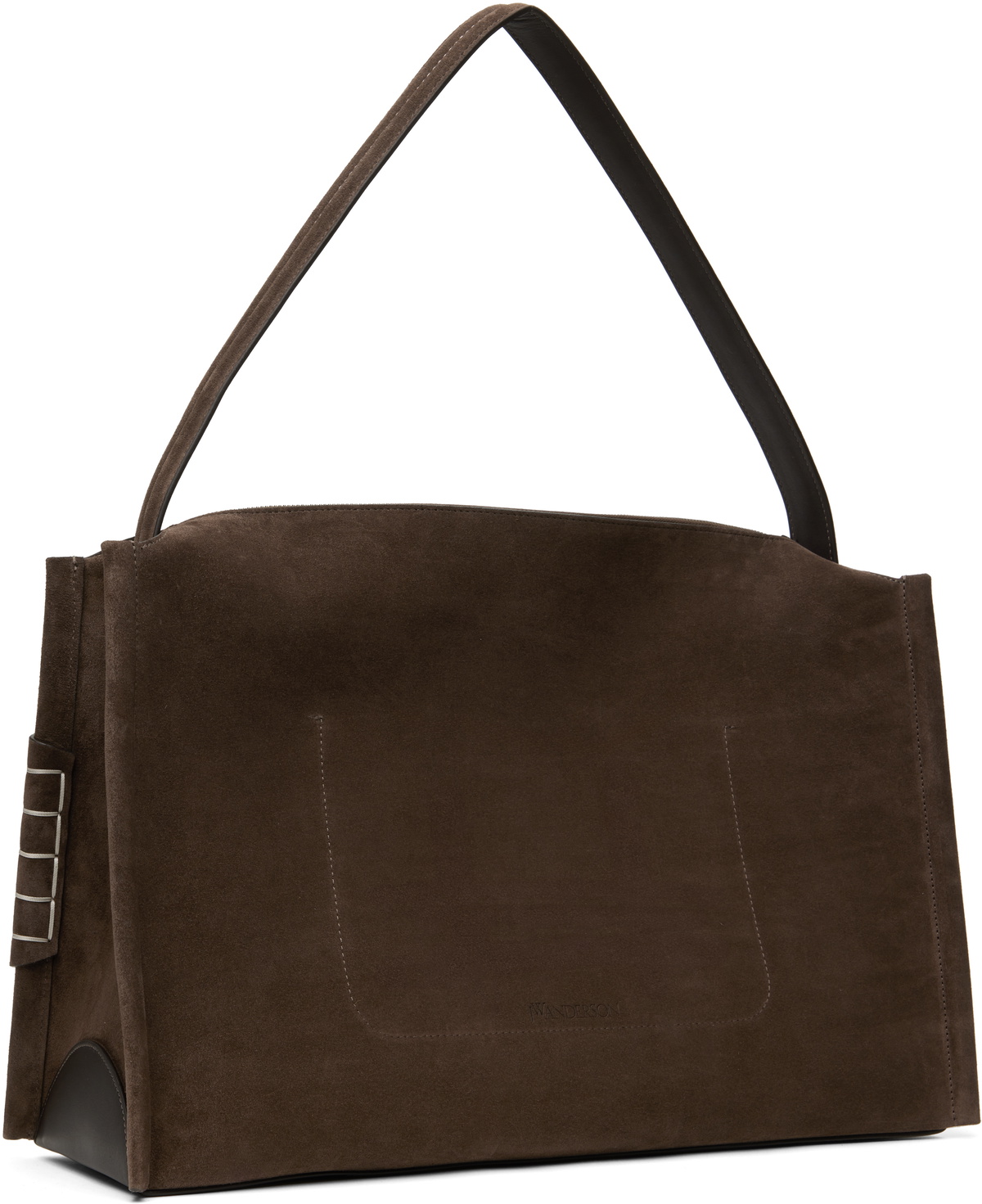 JW Anderson Brown Large Loafer Duffle Bag