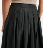 'S Max Mara Taffeta midi skirt