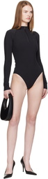 Coperni Black Eurojersey Bodysuit