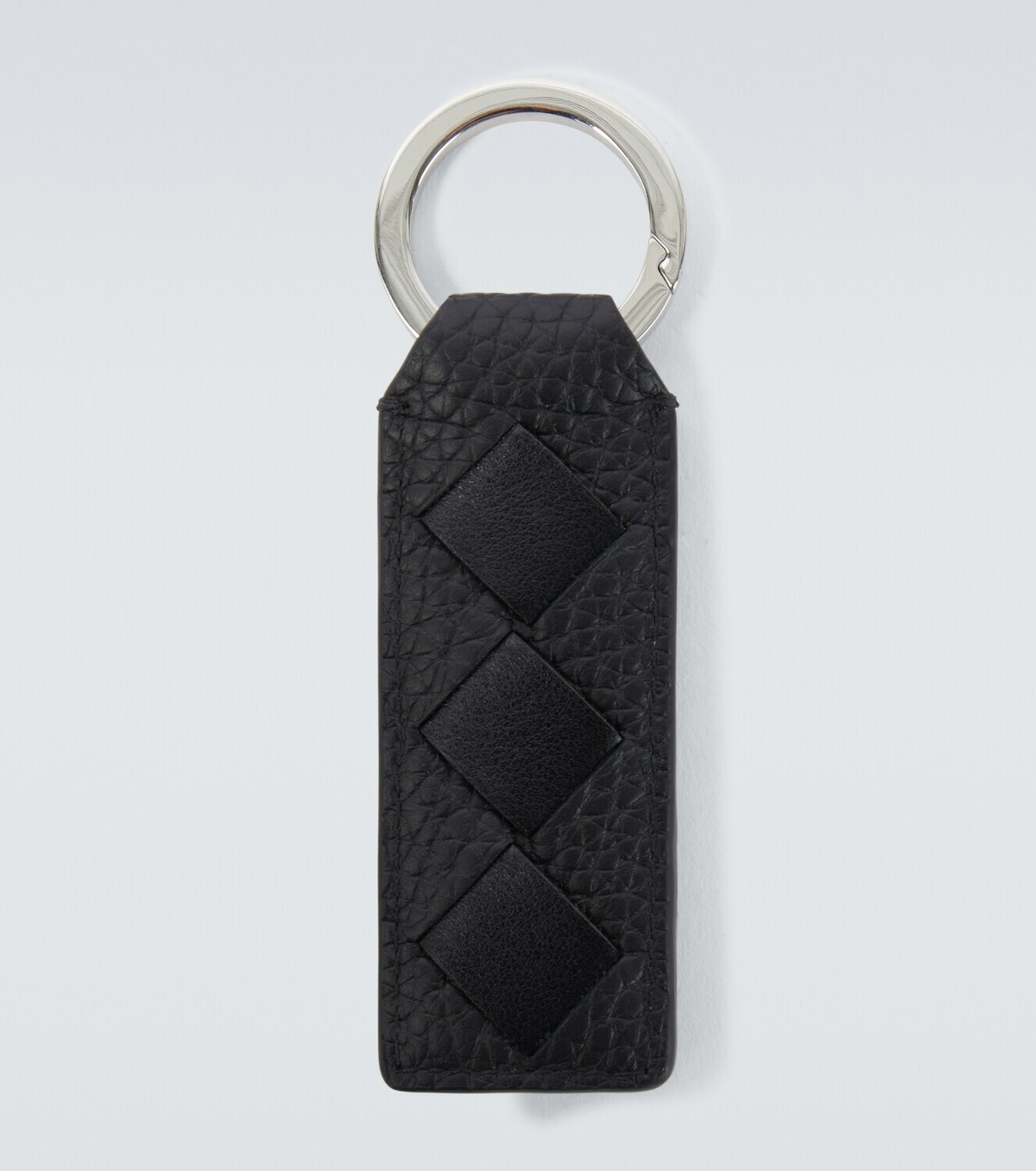 Bottega Veneta Intrecciato leather keychain