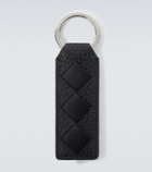Bottega Veneta Intrecciato leather keychain
