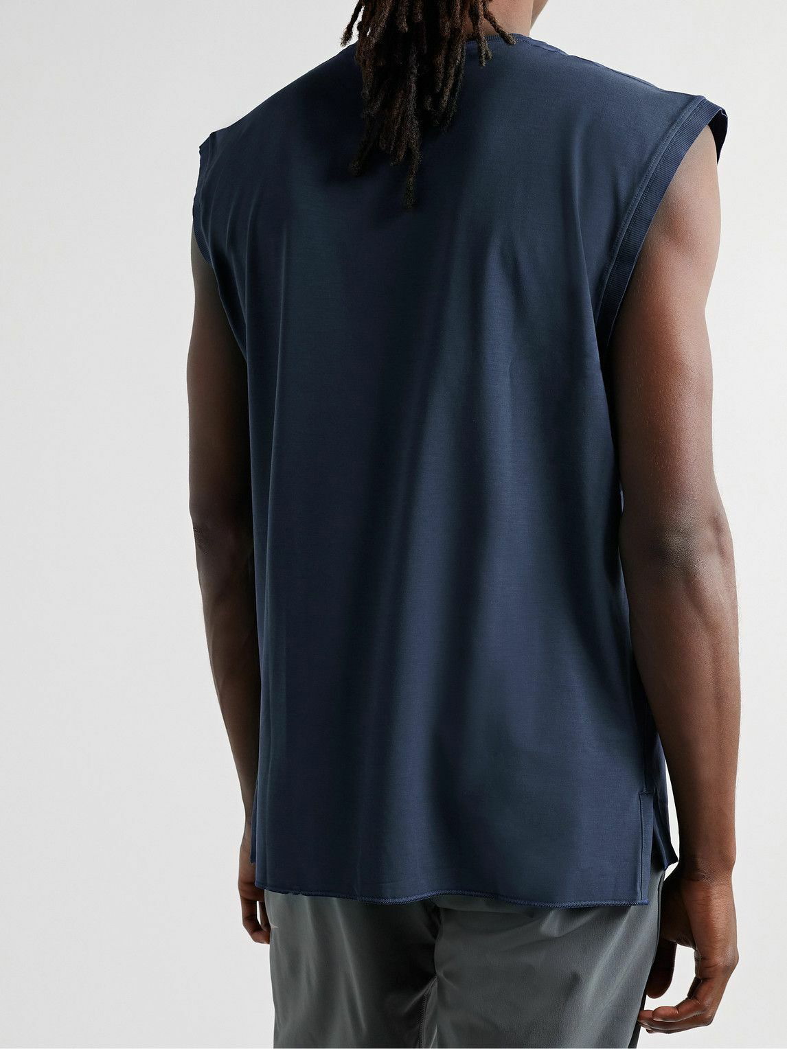 Nike Yoga Dri Fit Sleeveless T-Shirt Black