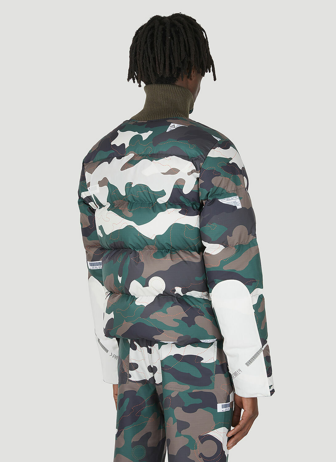 KANGHYUK Airbag Patched Down Jacket