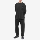 Undercover Men's Zip Detail Long Sleeve T-Shirt in Black